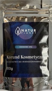 NATUR PLANET_Korund Kosmetyczny Szlachetny do mikrodermabrazji 100g 1