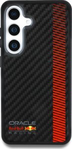 Red Bull Real Carbon Fiber Powerbar MagSafe Case for Samsung Galaxy S25+ Black 1