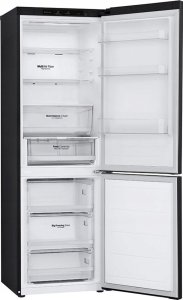 LG Refrigerator | GBV3100EEP | Energy efficiency class E | Free standing | Combi | Height 186 cm | No Frost system | Fridge net capacity 234 L | Freezer net capacity 110 L | Display | 35 dB | Dark Graphite 14