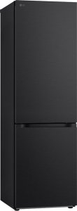 LG Refrigerator | GBV3100EEP | Energy efficiency class E | Free standing | Combi | Height 186 cm | No Frost system | Fridge net capacity 234 L | Freezer net capacity 110 L | Display | 35 dB | Dark Graphite 3