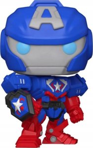 PROMO FUNKO POP FIGURKA Marvel Avengers Mech Strike Captain America 55826 1