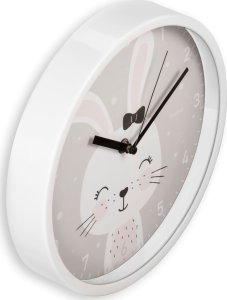 ZEGAR ŚCIENNY DZIECIĘCY MAUI LOVELY BUNNY 25 cm 2