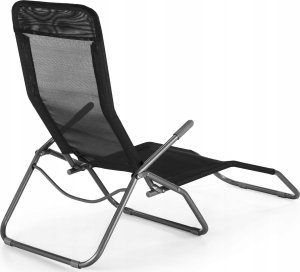 LEŻAK FOTEL SKŁADANY GRAWITACYJNY LAZZY CIEMNY SZARY 2