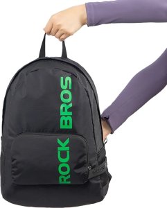 Plecak sportowy wodoodporny składany 46.5x38cm 18l - czarny ROCKBROS 11