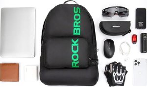 Plecak sportowy wodoodporny składany 46.5x38cm 18l - czarny ROCKBROS 4