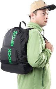 Plecak sportowy wodoodporny składany 46.5x38cm 18l - czarny ROCKBROS 5