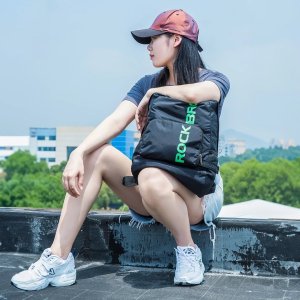 Plecak sportowy wodoodporny składany 46.5x38cm 18l - czarny ROCKBROS 6