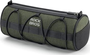 Torba rowerowa mocowana na kierownicę ramę pod siodełko 2l - zielona ROCKBROS 1