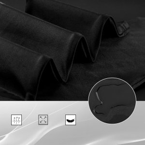 Spodnie rowerowe kolarskie długie oddychające z wkładką XXXL - czarne ROCKBROS 5