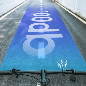 Dzwonek rowerowy w kształcie litery Q 100db - czarny ROCKBROS 6