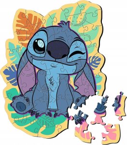 Trefl Puzzle drewniane Wesoły Stitch 50 elementów (20281) 2