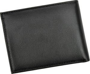 Portfel Męski Valentini 306 992 Skóra Naturalna Czarny 2