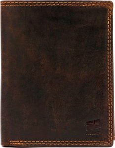 Portfel męski skórzany PELLUCCI UGLE N4 brązowy 2