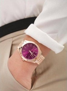 ZEGAREK DAMSKI Michael Kors Slim Runway MK3436 (zm563a) 5