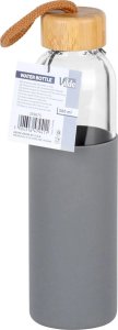 Butelka na wodę szklana z silikonowym pokrowcem 500 ml 5