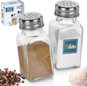 Vilde Solniczka i pieprzniczka szklana 80 ml 2 szt. 7