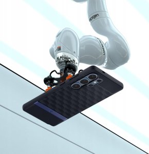 SPIGEN PARALLAX MAG MAGSAFE GALAXY S25 ULTRA NAVY VIOLET 13