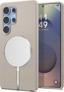 SPIGEN SILICONE FIT MAG MAGSAFE GALAXY S25 ULTRA NATURAL TITANIUM 1