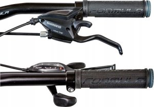 VELOTRADE ROWER GÓRSKI MTB 26 CALI 21 BIEGÓW AMORTYZACJA HAMULCE TARCZOWE RAMA 18" 6
