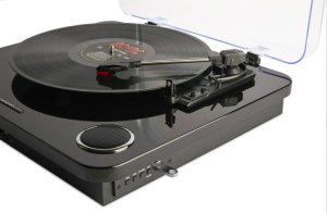 Energy Sistem BlackSpin Gramofon z napędem pasowym Czarny, Przezroczysty 3