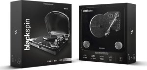 Energy Sistem BlackSpin Gramofon z napędem pasowym Czarny, Przezroczysty 4