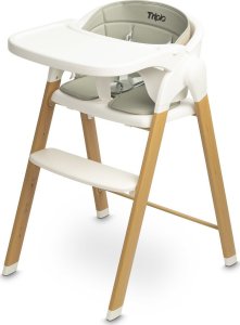 KRZESEŁKO DO KARMIENIA 3W1 TRIPLO GREY 2