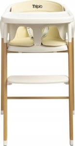 Caretero KRZESEŁKO DO KARMIENIA 3W1 TRIPLO BEIGE 9