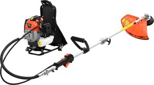 vidaXL Plecakowa kosiarka do krzaków Design Orange 52 cm3 1,45 kW 1