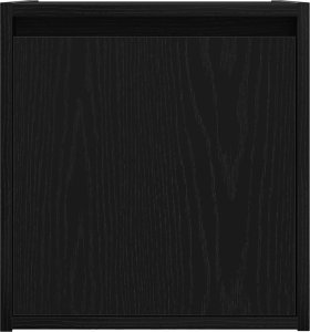 vidaXL Szafka nocna wisząca czarna 38x34x40 cm 6