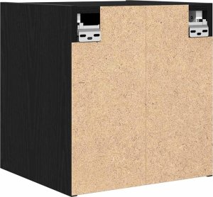 vidaXL Szafka nocna wisząca czarna 38x34x40 cm 8