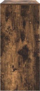 vidaXL Komoda z szufladami i drzwiami, przydymiony dąb, 70,5x34x74,5cm 7