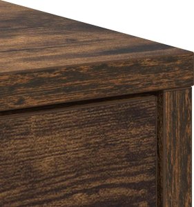 vidaXL Komoda z szufladami i drzwiami, przydymiony dąb, 70,5x34x74,5cm 9