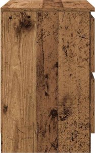 vidaXL Szafka pod TV, stare drewno, 40x35x54cm 7