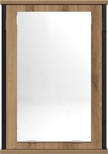 vidaXL Szafka łazienkowa z lustrem, dąb artisan, 42x12x60 cm 4