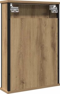 vidaXL Szafka łazienkowa z lustrem, dąb artisan, 42x12x60 cm 6