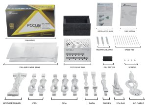 Zasilacz Seagate Focus GX White ATX 3 1000W (FOCUS-GX-1000-V4-WHITE) 11