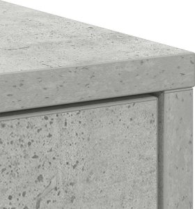 vidaXL Komoda z szufladami i drzwiami, szarość betonu, 70,5x34x74,5 cm 9