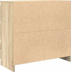 vidaXL Szafka, dąb sonoma, 80x35x76 cm, materiał drewnopochodny 8