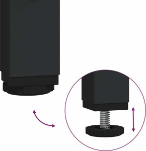 vidaXL Szafka łazienkowa z półkami, dąb sonoma, 36x35x165 cm 10