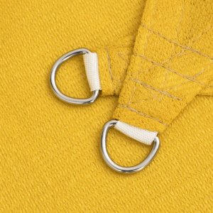 vidaXL Żagiel przeciwsłoneczny, 160 g/m, żółty, 2x4,5 m, HDPE 5