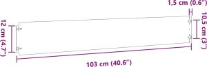 vidaXL Obrzeża trawnikowe 30 szt. 15x103 cm Stal nierdzewna 9