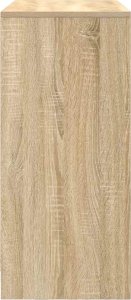 vidaXL Komoda z szufladami i drzwiami, dąb sonoma, 70,5x34x74,5 cm 7