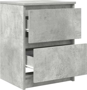 vidaXL Szafka pod TV, szarość betonu, 40x35x54 cm 5