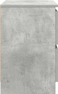 vidaXL Szafka pod TV, szarość betonu, 40x35x54 cm 7