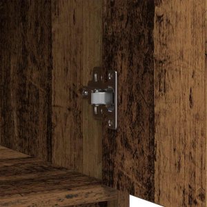 vidaXL Komoda z szufladami i drzwiami, stare drewno, 70,5x34x74,5 cm 10