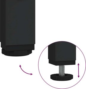 vidaXL Szafka ścienna łazienkowa z lustrem, przydymiony dąb 50x21x60cm 10