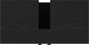 vidaXL Szafka pod umywalkę, czarny dąb, 60x30x60 cm 9