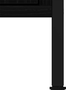 vidaXL Szafka pod umywalkę, czarny dąb, 60x30x60 cm 10