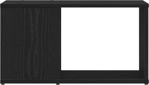 vidaXL Szafka RTV, czarny dąb, 60x24x32 cm 5