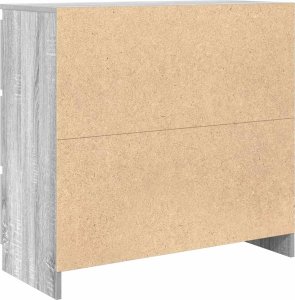 vidaXL Szafka, szary dąb sonoma, 80x35x76 cm 8